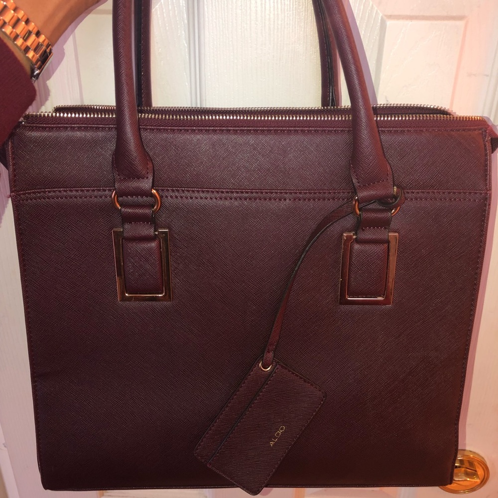 Maroon / Burgundy Aldo Bag